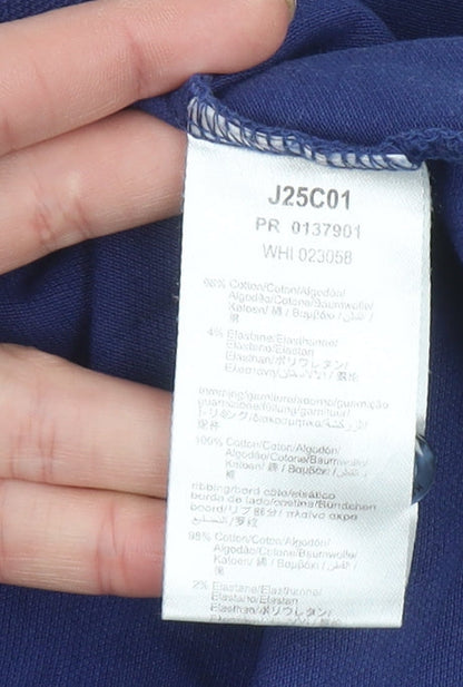 Boys UK Size 14 Years HUGO BOSS Blue Basic Polo