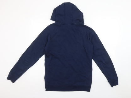 Mens UK Size XS Under armour Blue Pullover Hoodie