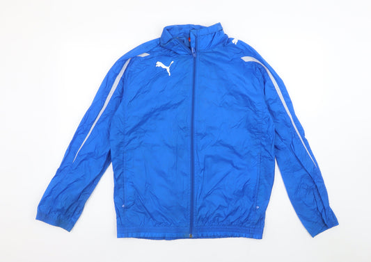 Boys UK Size 14 Years PUMA Blue Track Jacket