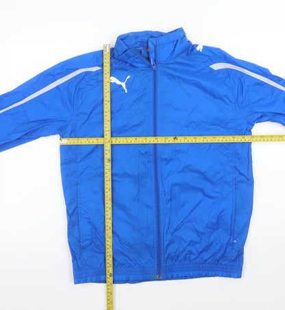Boys UK Size 14 Years PUMA Blue Track Jacket