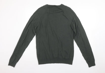 Mens UK Size S JACK & JONES Green Pullover Jumper