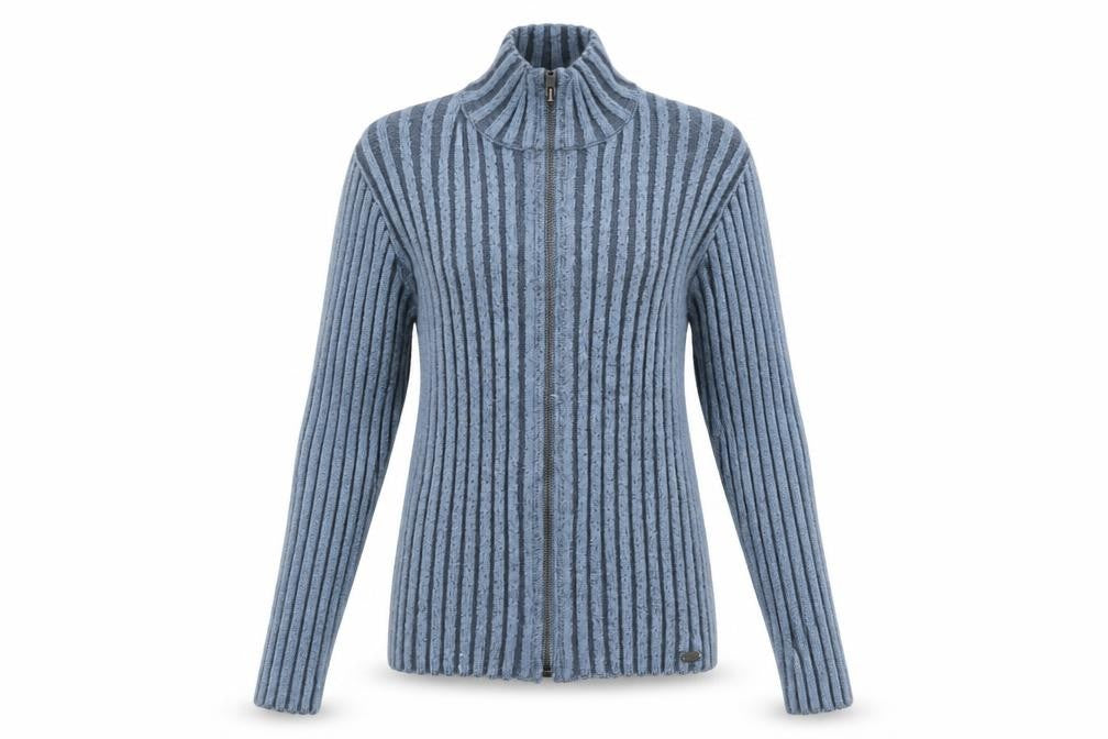 Teens UK Size 14 Pull&Bear Blue Full Zip Jumper