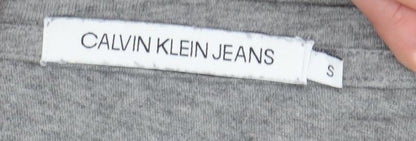 Mens UK Size S Calvin Klein Jeans Grey  T-Shirt