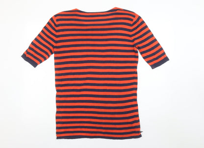 Womens UK Size 16 Lacoste Multicoloured Basic T-Shirt