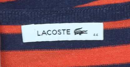 Womens UK Size 16 Lacoste Multicoloured Basic T-Shirt