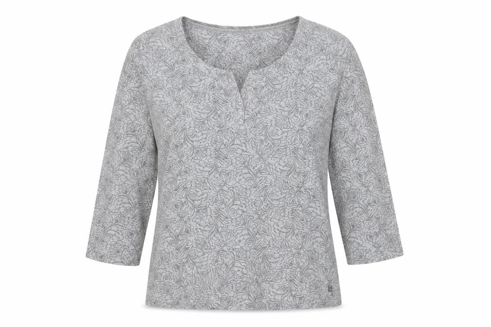 Womens UK Size 14 Debenhams Grey Basic T-Shirt