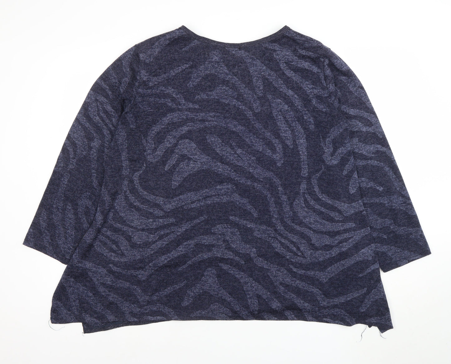 Womens UK Size M Roman Blue Pullover Jumper