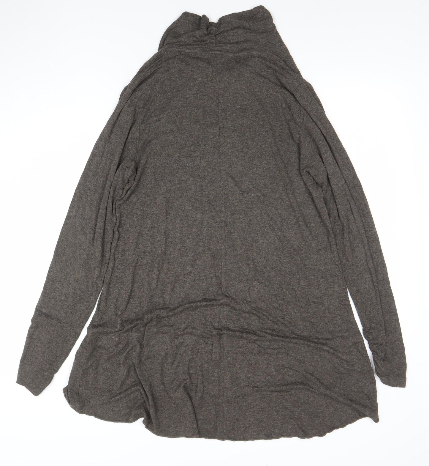 Womens UK Size 12 Passport Brown Tunic Blouse