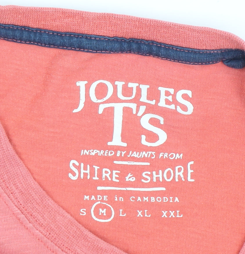 Mens UK Size M Joules Pink  T-Shirt