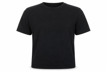 Monkee Men's Black Cotton Crew Neck Graphic T-Shirt Medium