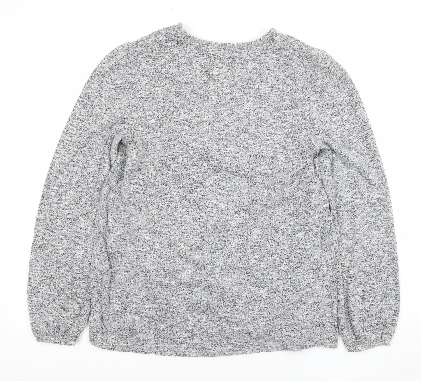 Womens UK Size 12 NEXT Grey Tunic Jumper