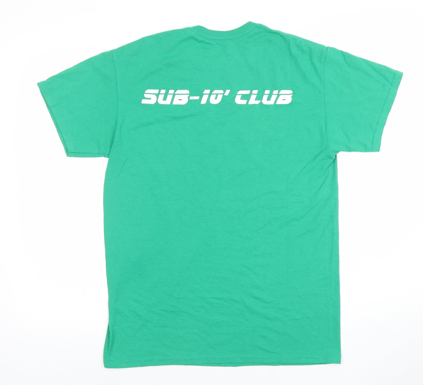 Mens UK Size M Gildan Green  T-Shirt