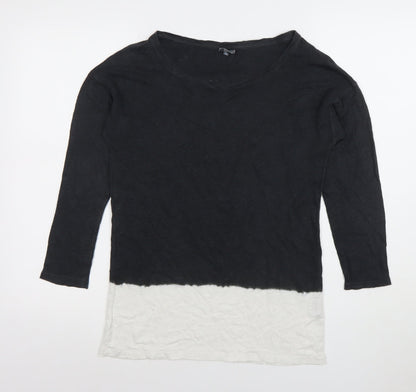 Womens UK Size S Hartford Multicoloured Basic T-Shirt
