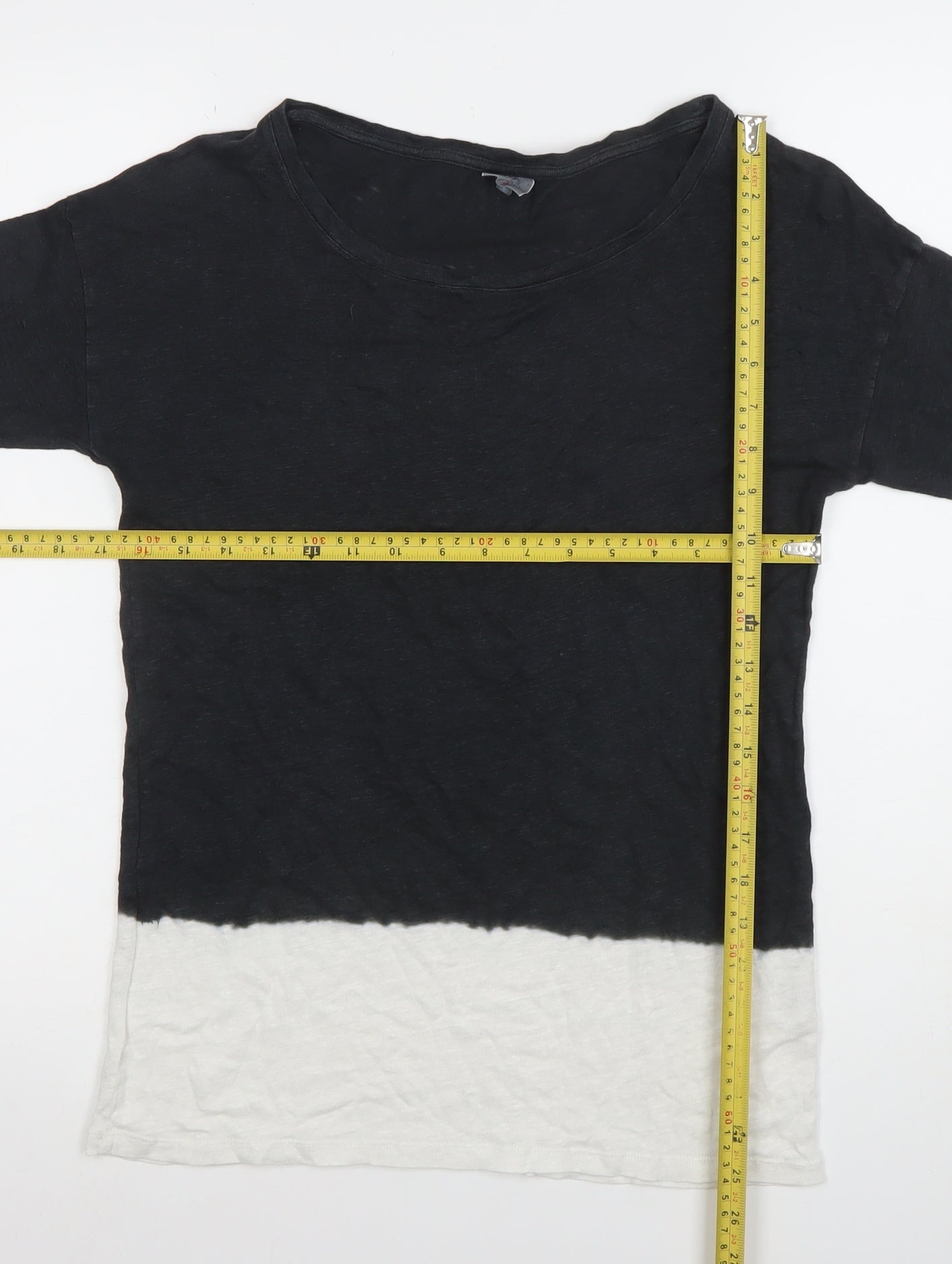Womens UK Size S Hartford Multicoloured Basic T-Shirt