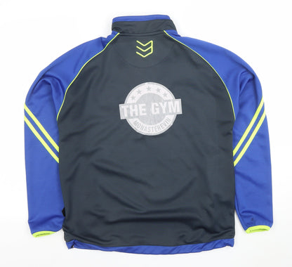 Mens UK Size XS BodiBro Blue Pullover Sweatshirt