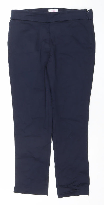 Womens UK Size 12 SAVIDA Slim Fit Ankle Blue Jeans