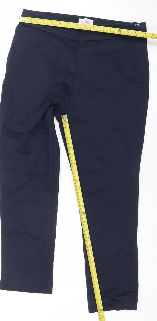 Womens UK Size 12 SAVIDA Slim Fit Ankle Blue Jeans