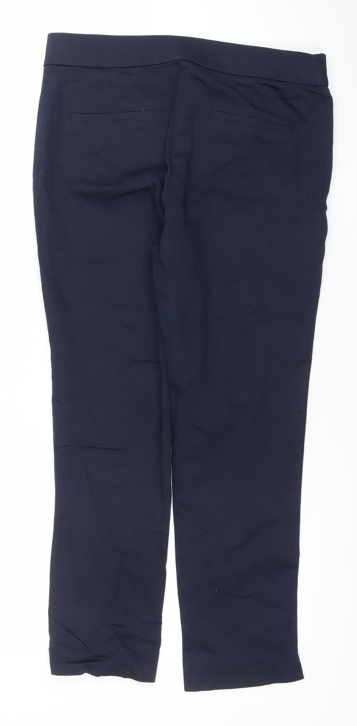Womens UK Size 12 SAVIDA Slim Fit Ankle Blue Jeans