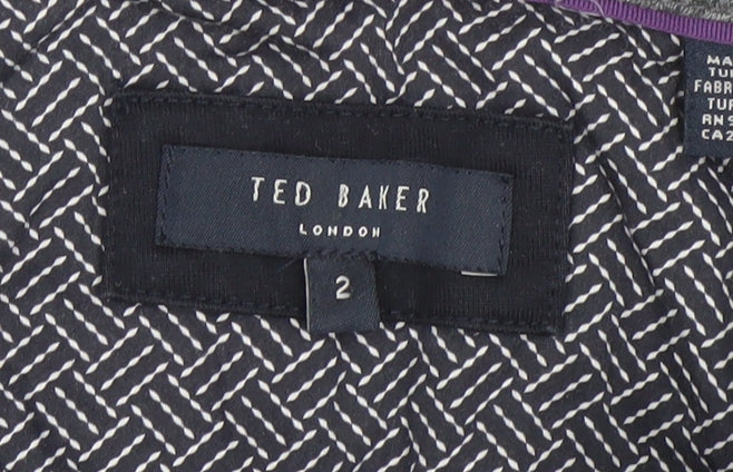 Mens UK Size M Ted Baker Cotton Blend Polo Shirt