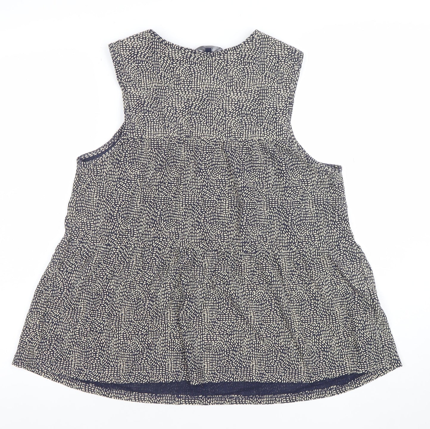 Womens UK Size 12 NEXT Blue Tunic Blouse