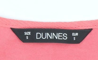 Womens UK Size S Dunnes Pink Tunic Blouse