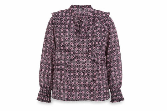 Womens UK Size M Dunnes Pink Tunic Blouse