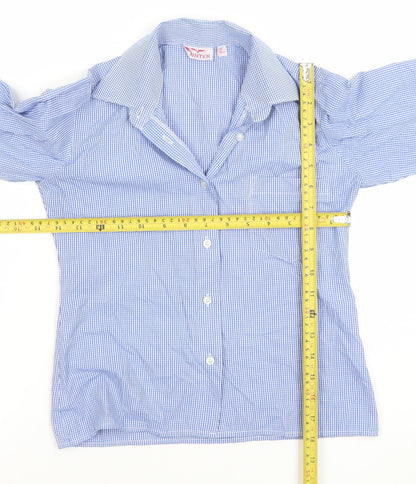 Boys UK Size 30 Inch Hunter Blue Basic Button-Up