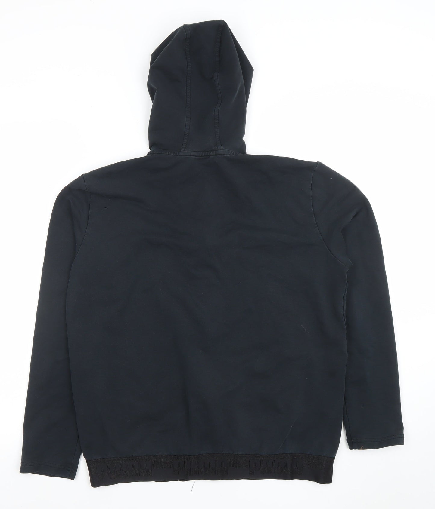 Womens UK Size L PUMA Black Full Zip Hoodie