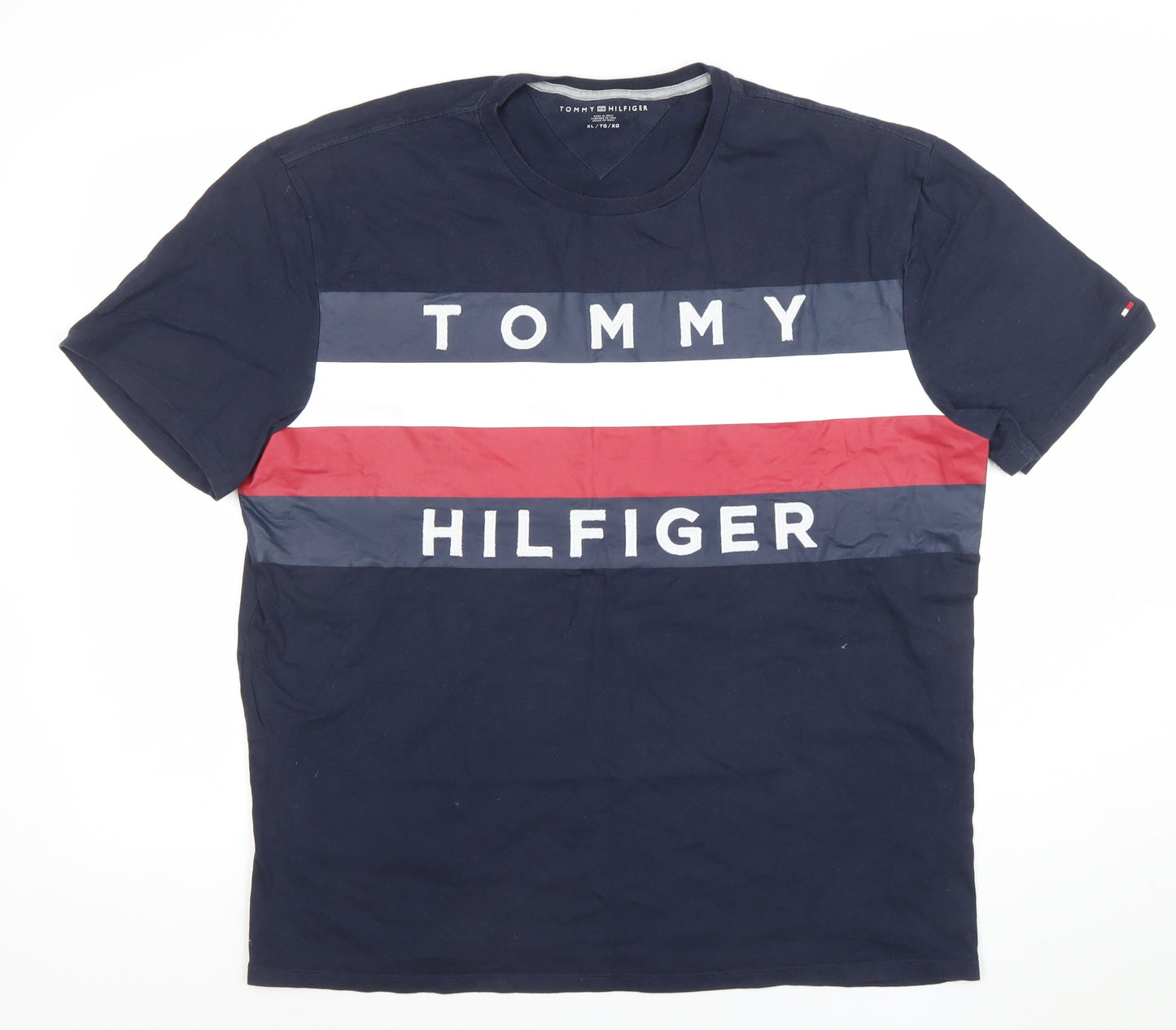 Mens UK Size XL Tommy Hilfiger Blue  T-Shirt