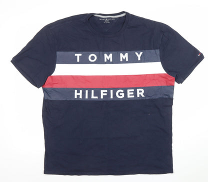 Mens UK Size XL Tommy Hilfiger Blue  T-Shirt