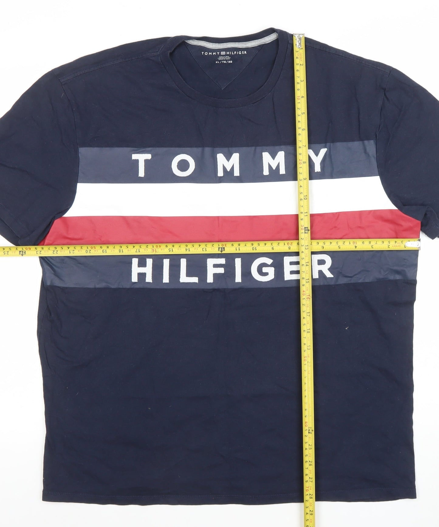 Mens UK Size XL Tommy Hilfiger Blue  T-Shirt
