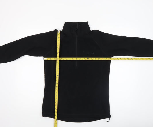 Womens UK Size 8 Clad Black Pullover Sweatshirt