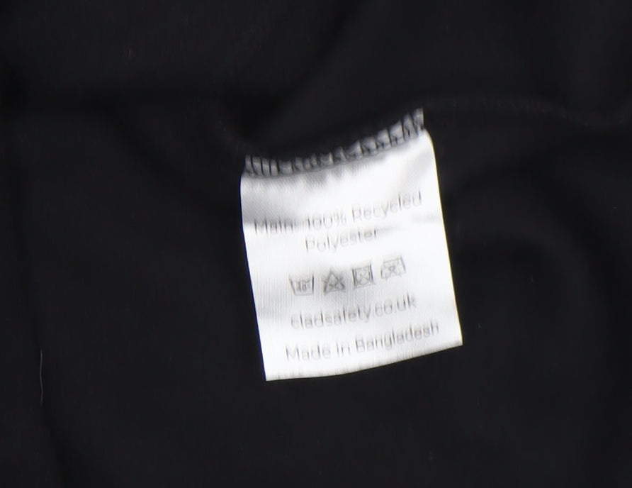 Womens UK Size 8 Clad Black Pullover Sweatshirt