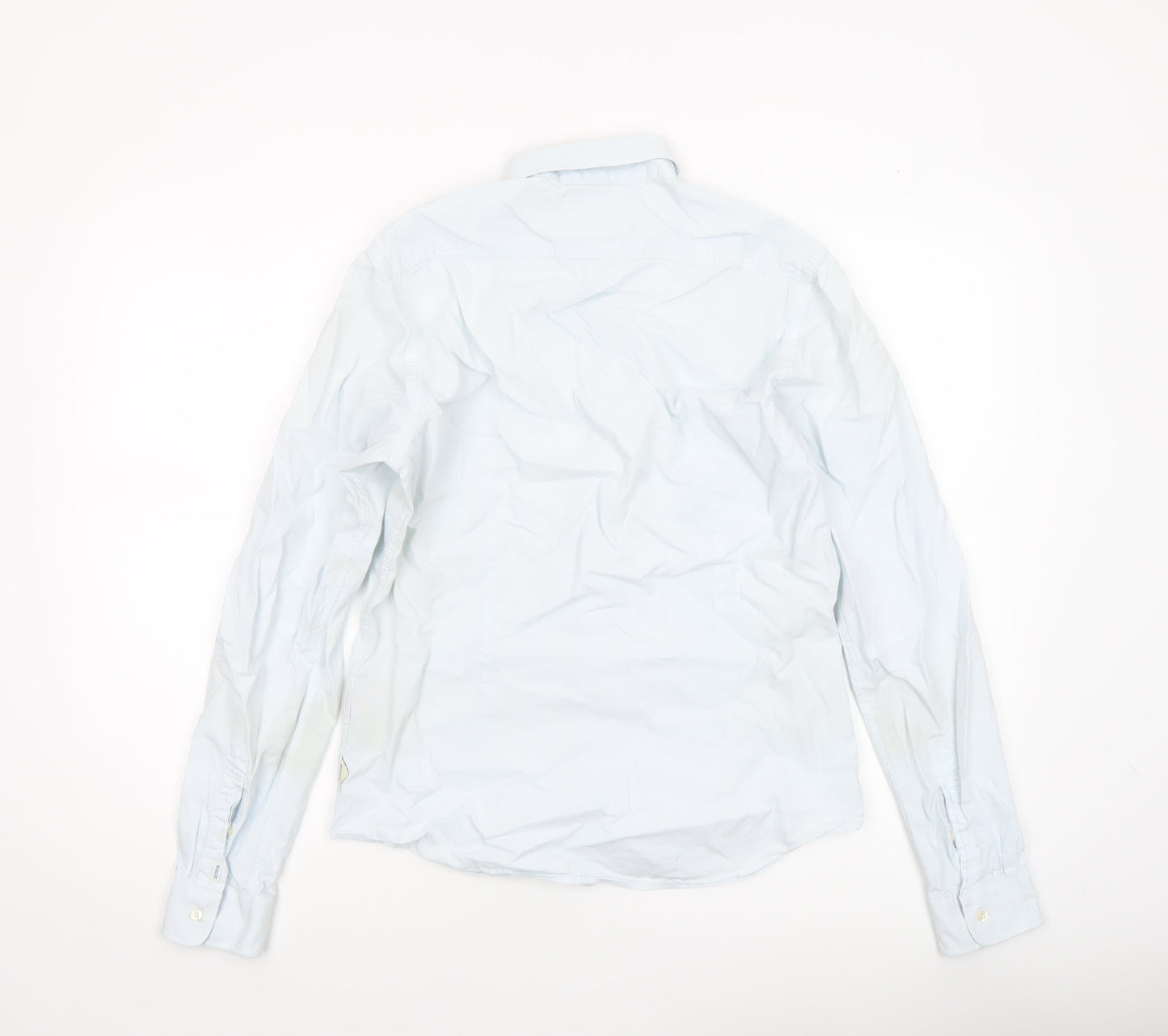 Mens UK Collar Size M Scotch & Soda Smart White  Dress Shirt