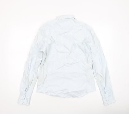 Mens UK Collar Size M Scotch & Soda Smart White  Dress Shirt