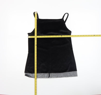 Womens UK Size 6 ASOS Black Camisole Tank