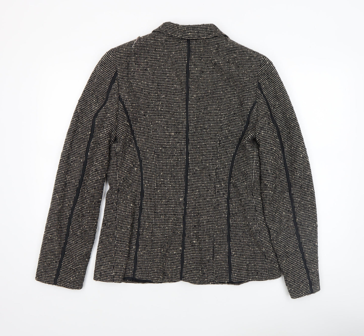 Womens UK Size 12 MaxMara Regular Black Blazer