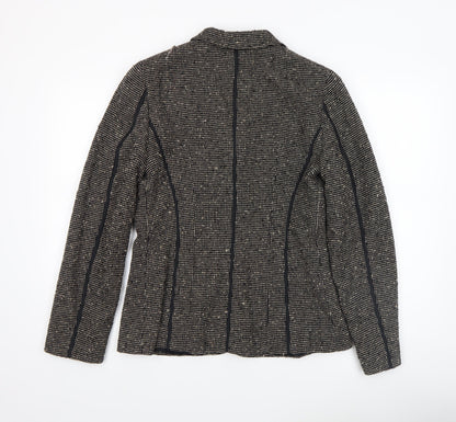 Womens UK Size 12 MaxMara Regular Black Blazer