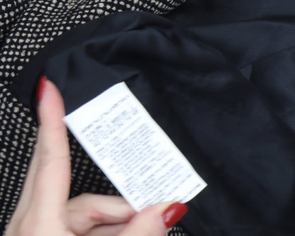 Womens UK Size 12 MaxMara Regular Black Blazer