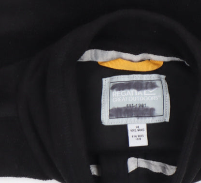 Boys UK Size 14 Years Regatta Black Basic Jacket