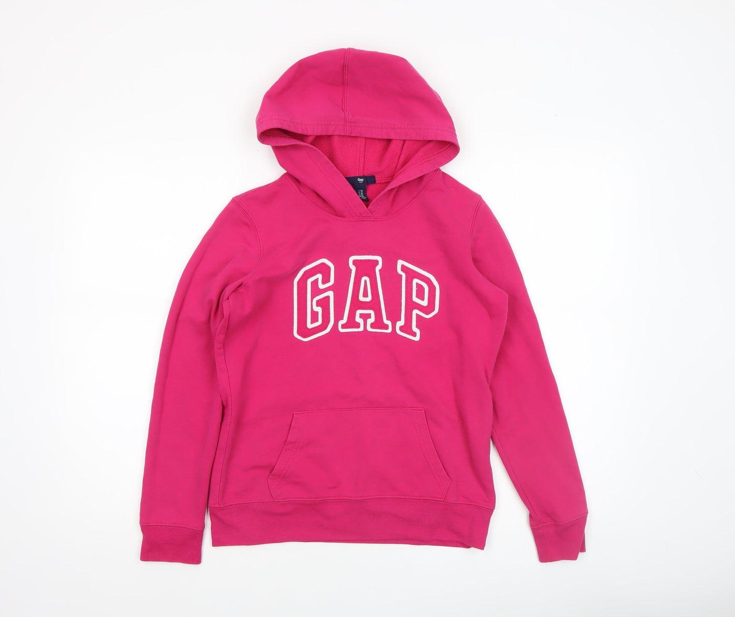 Womens UK Size XS Gap Pink Pullover Hoodie