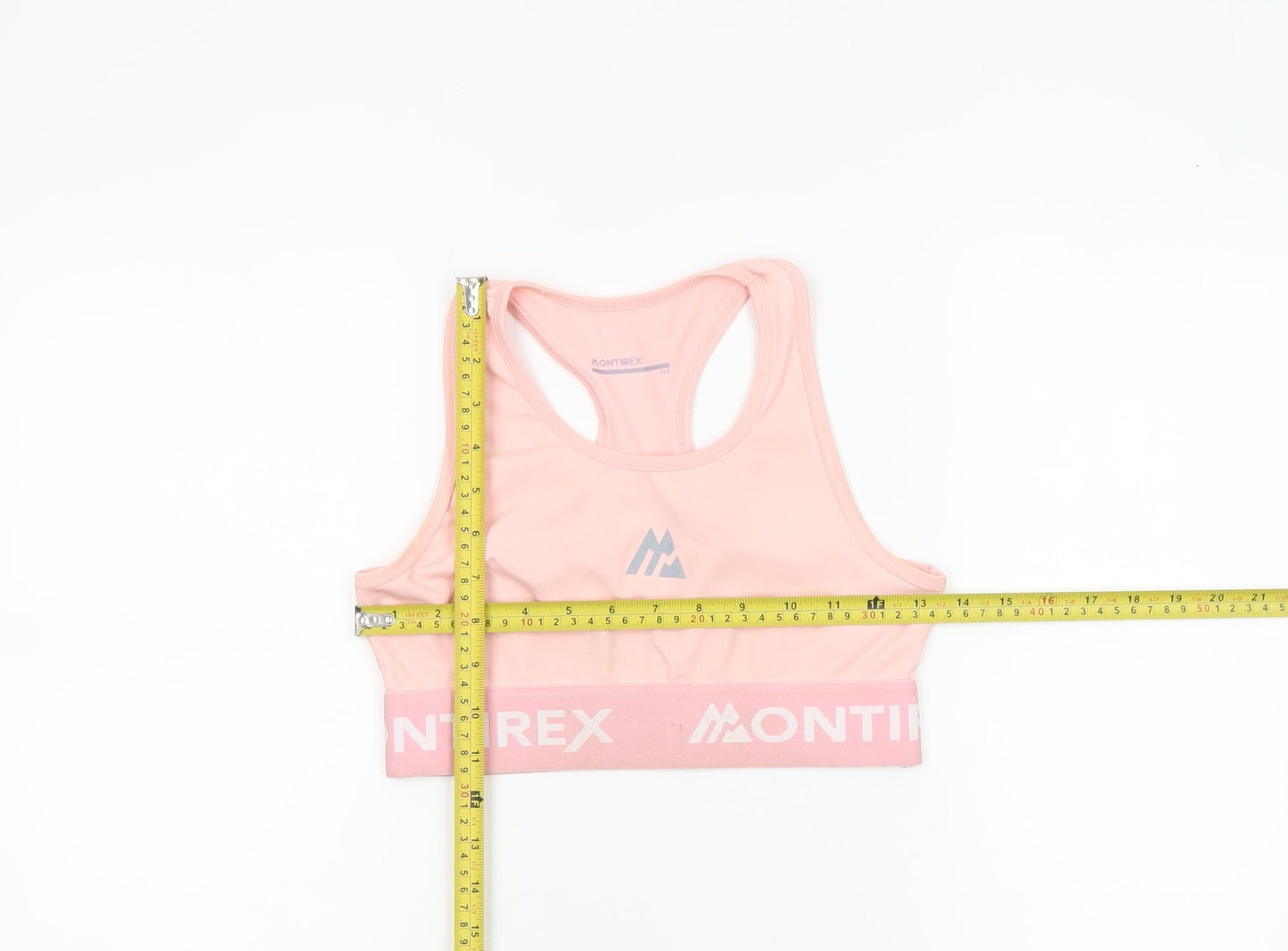 Montirex Women Pink Sports Bra Racerback Medium Support Activewear