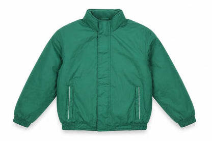 O'Neill Boys Green 9-10 Years Lined Windbreaker Jacket with Zip Pockets