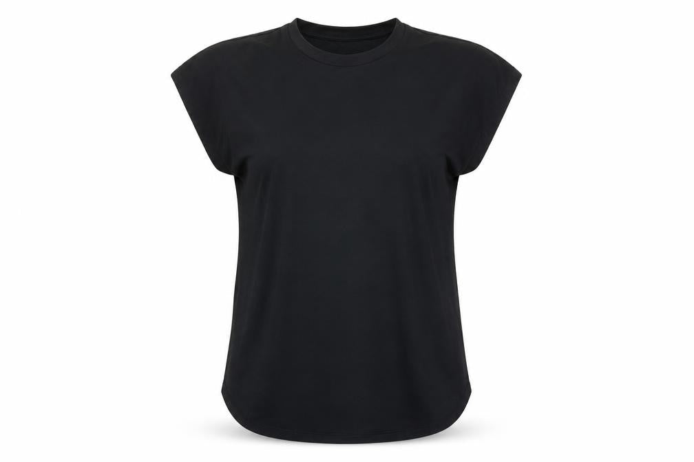 Dunnes Women Black S Moisture Wicking Active T-Shirt