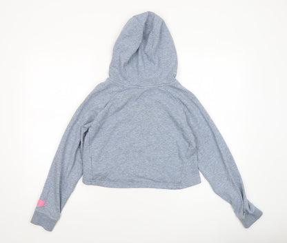 Girls UK Size 14-15 Years Nike Grey Pullover Hoodie