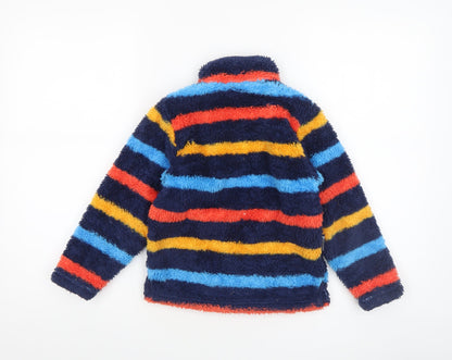 Mountain Warehouse Girls Multicoloured 5-6 Years Fleece Pullover Sweatshirt