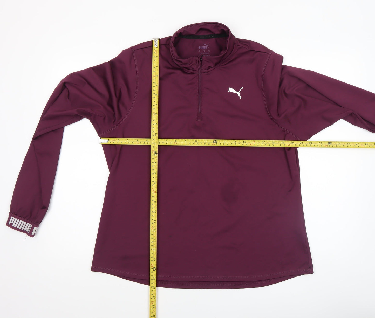 Womens UK Size XL PUMA Purple Pullover Sweatshirt