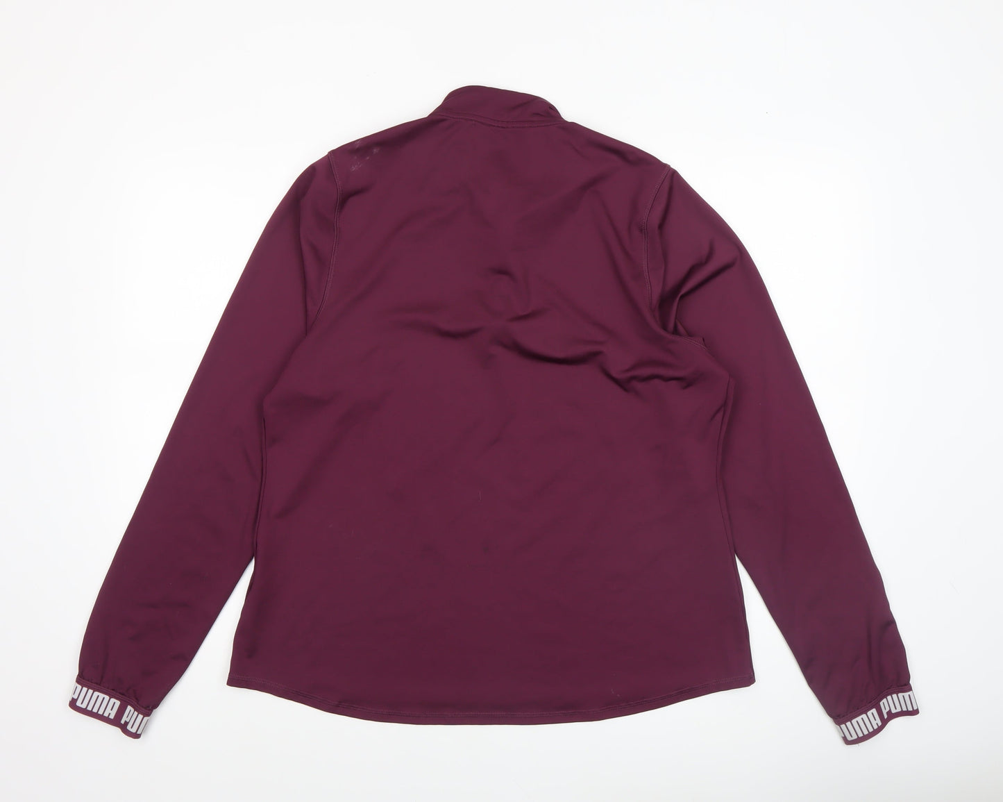 Womens UK Size XL PUMA Purple Pullover Sweatshirt