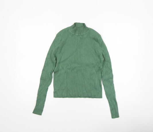Womens UK Size M Diesel Green Pullover Jumper