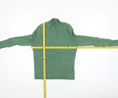Womens UK Size M Diesel Green Pullover Jumper